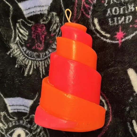 🧿🧿🧿 SOLD🧿🧿🧿 TRIPPY Psychedelic BLACK 💡 LIGHT 🌀 CANDLE 🕯️ VINTAGE GLOWS - Picture 4 of 5